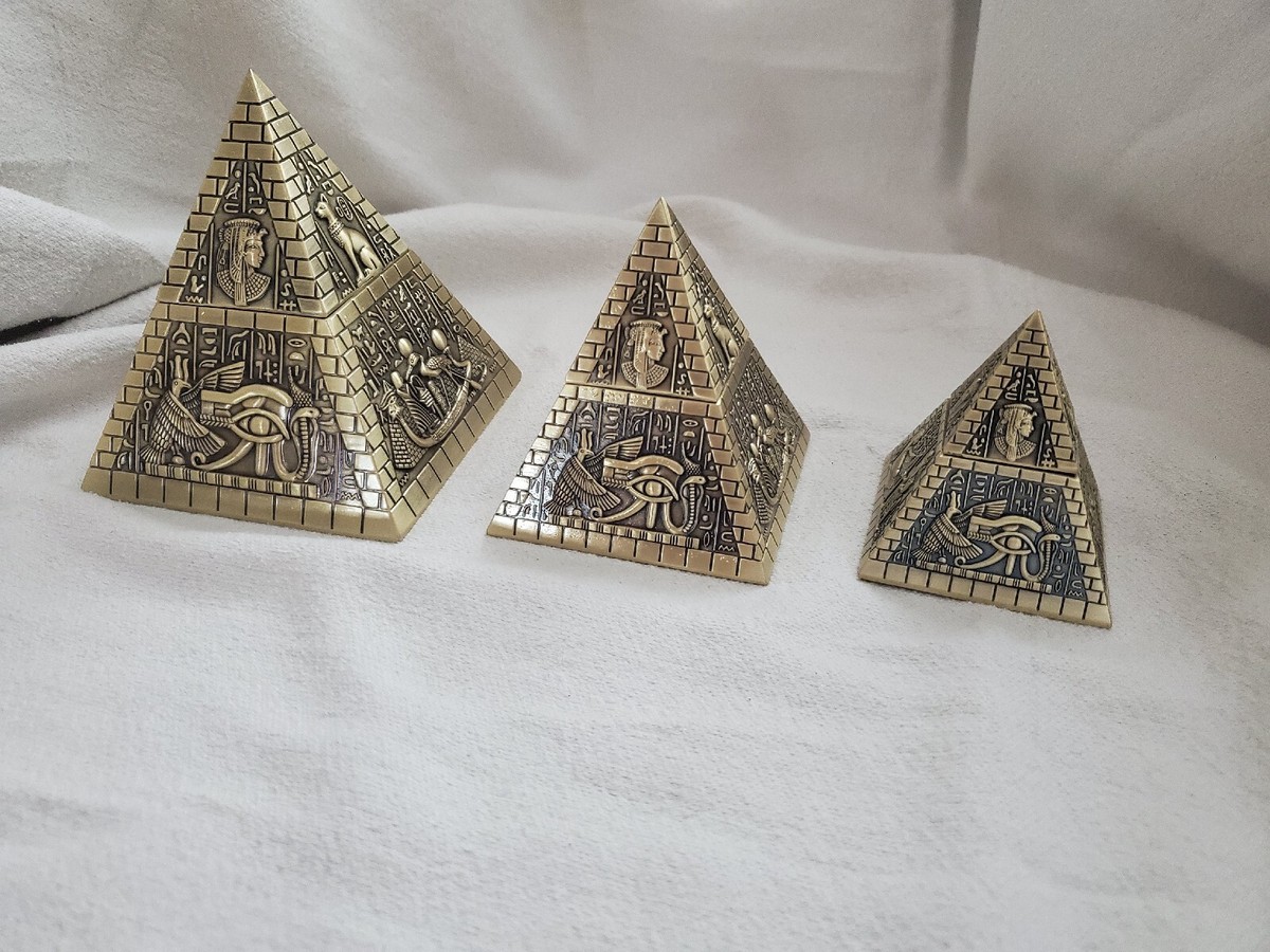 希少 THE GREAT PYRAMIDS OF GIZA 記念メダルセット 2025 Pyramids of Giza 3 Coin Silver Set