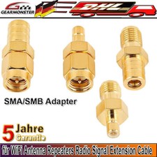 4 stück SMA-Set DAB + Car Aerial Antenna Adapter SMA zu SMB Kit RF Adapter DAB