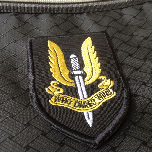 Special Air Service SAS Patch Who Dares Win EMBROIDERED Hook & Loop PATCH - Picture 4 of 6