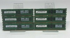 Sansung/ Micron 12GB PC3-10600R DDR3-1333 Memory ECC RAM 6x2GB 2Rx8