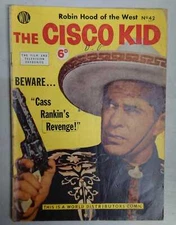 THE CISCO KID #42 VG WORLD DISTRIBUTORS COMIC