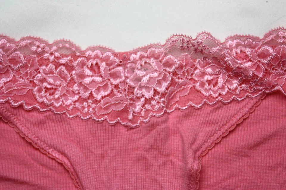 Bragas modales acanaladas vintage con encaje de Felina - talla grande Foto 2 de 4