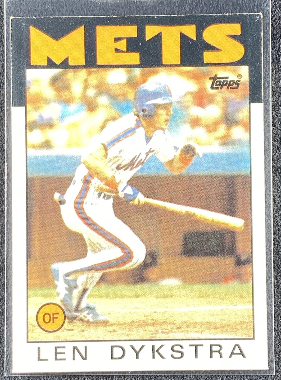 1986 Topps Len Dykstra #53 - New York Mets