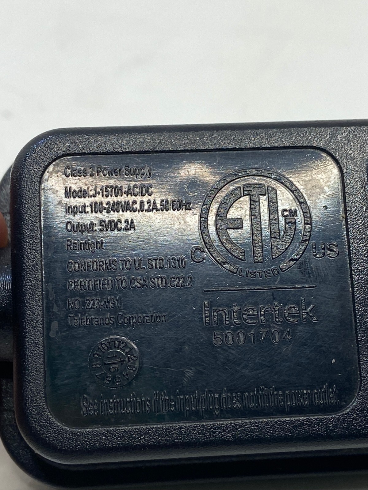 🍌 Star Shower AC Adapter Charger Power Supply 5V 2A Christmas Laser