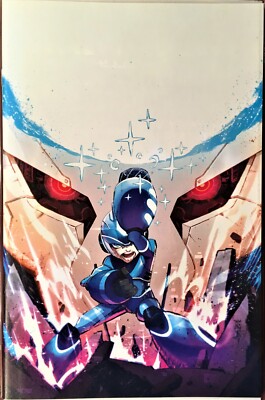 MEGA MAN FULLY CHARGED COMIC BOOK #6-C Variant January 2021 Bagged & Boarded NEW