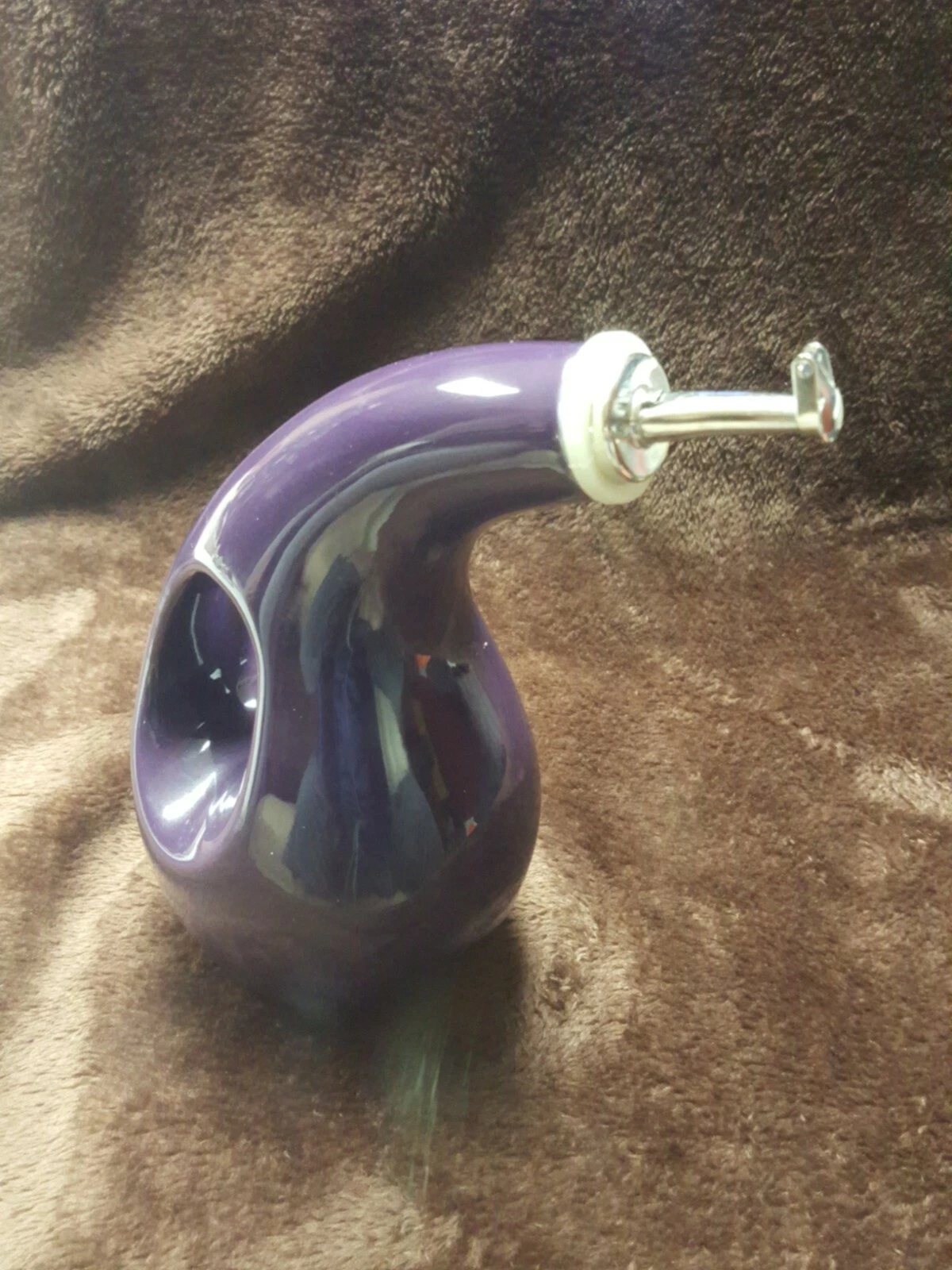 Eggplant /Purple Rachael Ray Olive Oil Dispenser 24 Oz Preowned