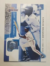 2001 Fleer Game Time #70 Carlos Delgado ~ Toronto Blue Jays
