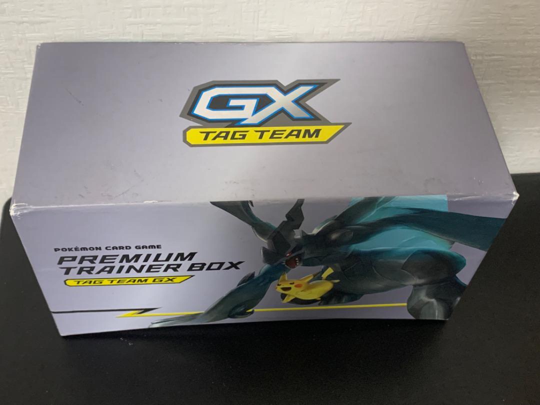 【新品】PREMIUM TRAINER BOX  TAG TEAM GX Cards Game Sun & Moon Premium Trainer Box TAG TEAM GX New