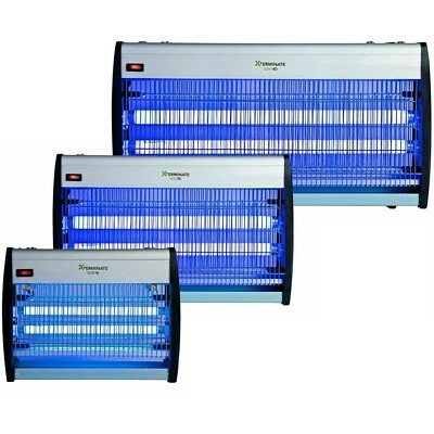 Xterminate Electric Fly Zapper Insect Killer Wasp Bug Electronic UV Light Bulbs