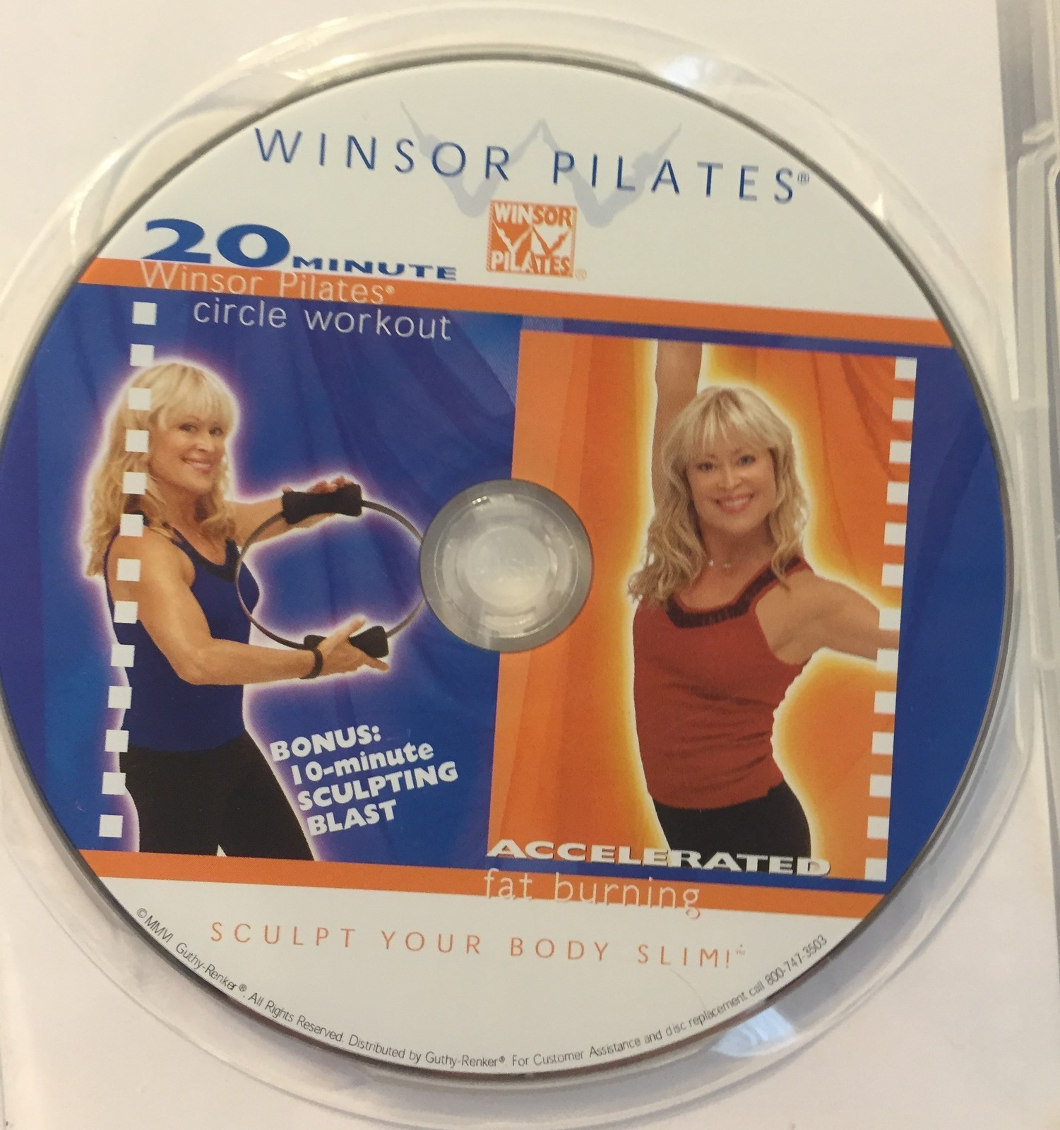 Mari Winsor Pilates 20 Minute Circle workout fitness DVD accelerated