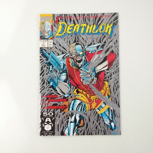 Deathlok #1-10 Run NM (1991 Marvel Comics) 1 2 3 4 5 6 7 8 9 10 Lot - Picture 2 of 13