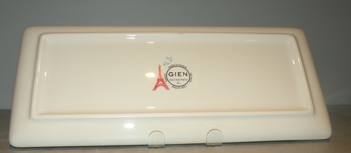 New Oblong Serving Tray , Ca c est Paris pattern GIEN, France - Picture 4 of 4