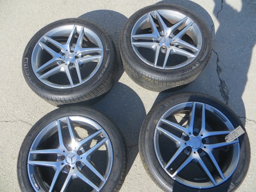 Mercedes-Benz AMG Silver Set of Wheels and Tires | Genuine OEM