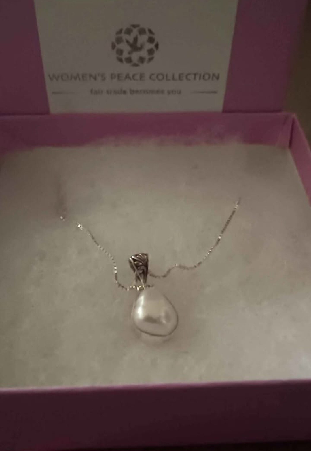 Elegant Handmade African Sterling Silver Necklace