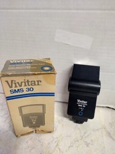 Vivitar Auto Thyristor SMS 30 shoe mount flash. 1E