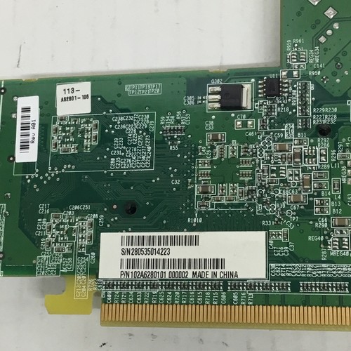 Dell 128MB X300 DVI S-Video VGA PCIe Card PCI Adapter - UC996, 0UC996 - Picture 4 of 5
