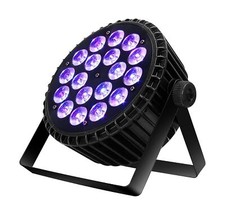 SHEHDS Stage Par Lights LED 18X18W DJ Stage Lights RGBWA UV 6in1 Color Wash/S...