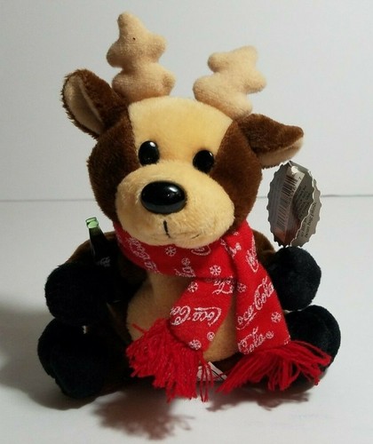 Coca-Cola Brand Plushies 1998 Vintage Lot of 10 Assorted - Picture 6 of 8