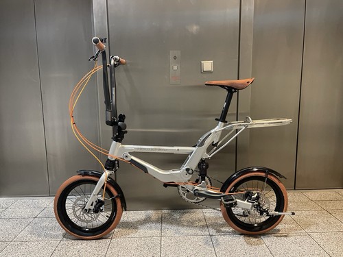 Bicicletta pieghevole Mercedes Benz Folding Bike bicicletta pieghevole, pieghevole argento - Foto 6 di 17