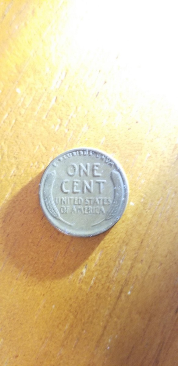 RARE 1925-S Wheat Penny Error, Missing 'I,B
