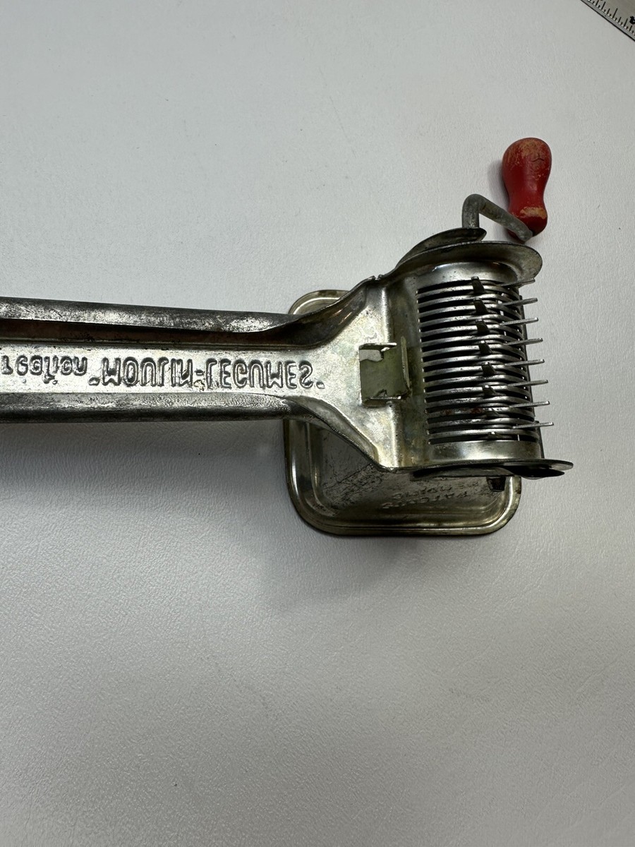 Vintage Creation Tin Moulin Legumes Mouli Persil Nut Chopper