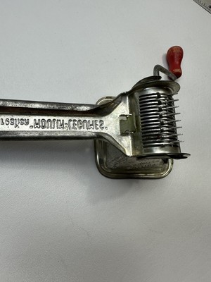 Hachoir Manuel Pour Persil, Ail, Noix - En Acier Inoxydable, Design Ergonomique - Pour Cuisine Maison Et Restaurant - 12