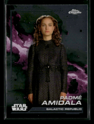 2024 Topps Chrome Star Wars Card #130 Padme Amidala Revenge Of The