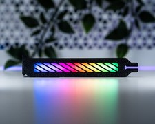 RGB Slotcover | Slotblende | Strix | BLACK / ...