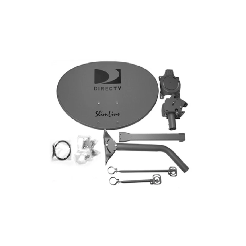 Lote 4 Antenas de Plato Slimline DirecTV DTV KA/KU HD MPEG4 con Monopolos Foto 2 de 4