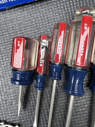 Sears Craftsman USA Nos 26pc Screwdriver Set Huge Rare Torx Phillips Flat 41100 - Picture 17 of 22