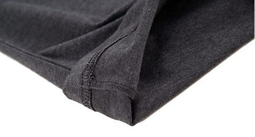 Pantalones de pijama informales de algodón elástico CYZ para mujer pantalones de salón grandes carbón - Imagen 3 de 5