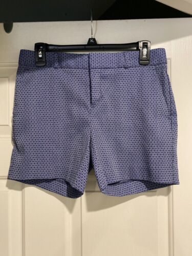 Banana Republic Shorts Women’s Size 2 Blue White B101