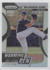 2020 Panini Prizm Warming in the Pen Silver Prizm Mackenzie Gore #WIP-14 0o6v