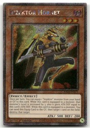Inzektor Hornet RA04-EN171 Platinum Secret Rare - Rarity Collection Quarter Century Edition