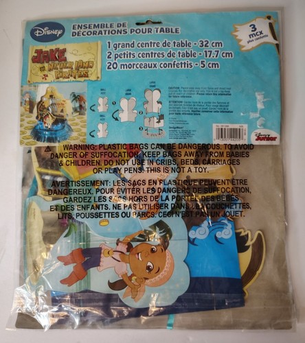 New Jake & the Never Land Pirates Birthday Table Decorations Table Kit Disney - Picture 2 of 2
