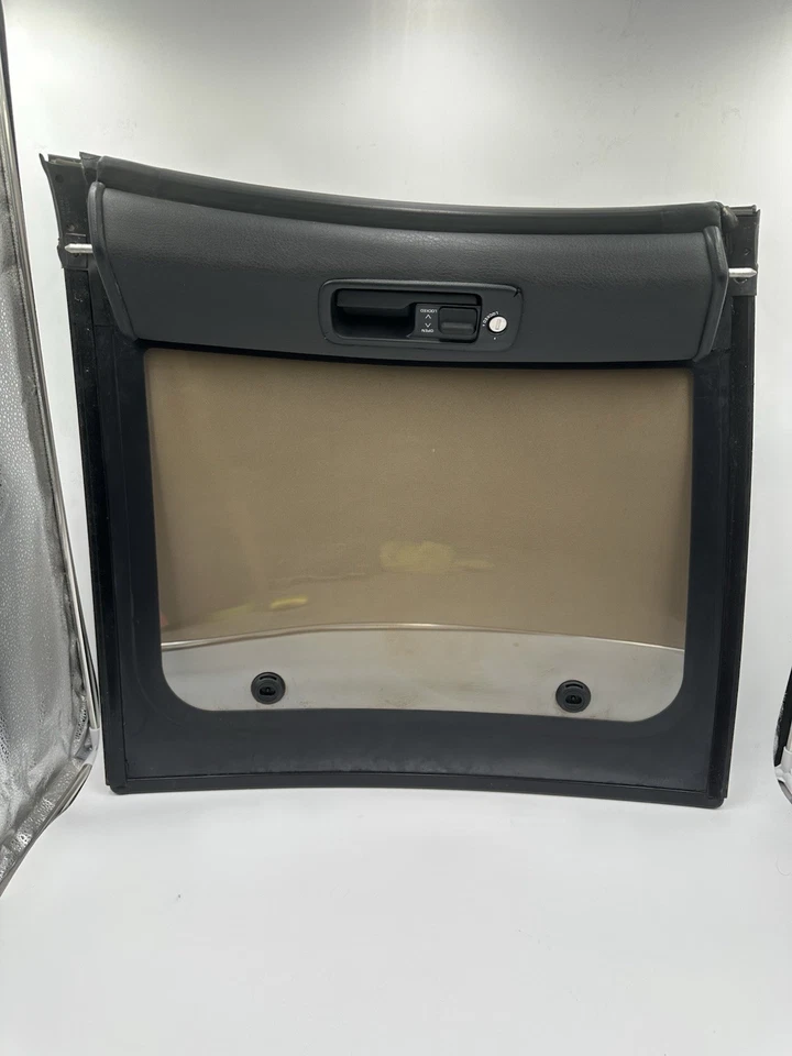 Nissan 300ZX 1990 lado del pasajero techo en T vidrio OEM negro montaje completo Foto 3 de 4