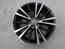 2016-2019 Toyota Corolla 16x6.5 Alloy Wheel Rim 15 Straight Spoke OEM AK2602265