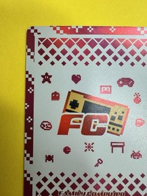 Family Computer Childhood Game QQT-FC01-QR-02 QR RARE Super Mario Bros Foil NM/M