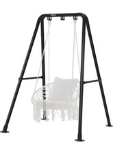 G Talec Gear Soporte Columpio Plegable para Niños, Juego de Columpio para Niños Pequeños Negro