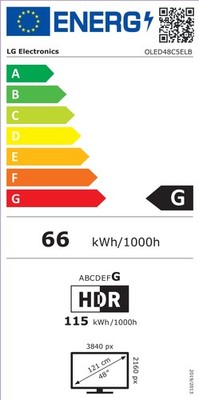 Efficienza energetica: G. Intervallo: A - G.