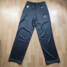 Chicago Bears Nike Sweatpants Mens Small Gray Dri Fit Football NFL Training‎