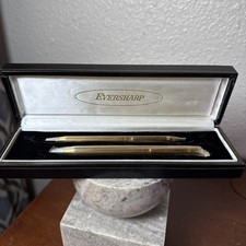 Vintage Eversharp 12kt GF Pen & Pencil Set With Original Case Made In USA