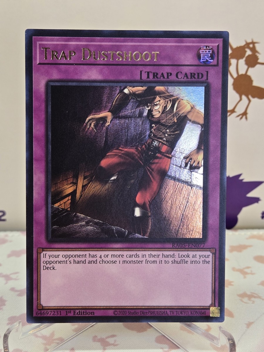 YuGiOh! Trap Dustshoot RA05-EN077 Rarity Collection 5 Ultra Rare
