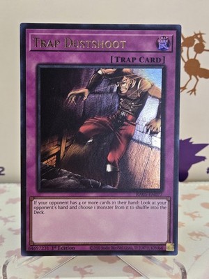 YuGiOh! Trap Dustshoot RA05-EN077 Rarity Collection 5 Ultra Rare