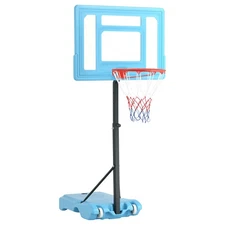 Portable Outdoor Family Basketball Hoop System for Pool Water Sports & Games