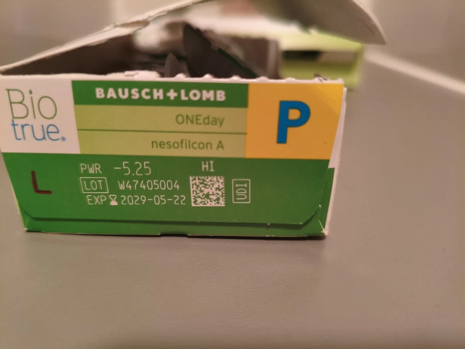 Biotrue ONEday for Presbyopia multifocal Tageskontaktlinsen Bausch+Lomb -5,25dpt - Bild 2 von 3