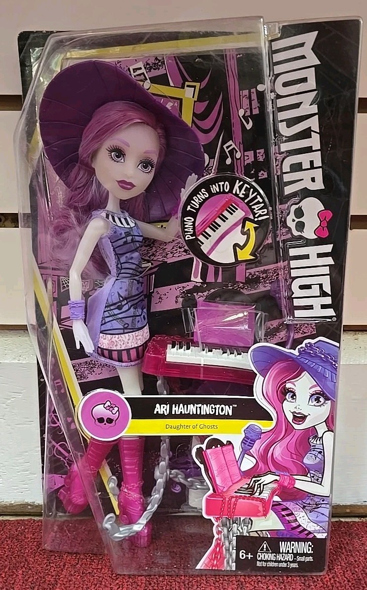 2016 Monster High MUSIC CLASS Ari Hauntington DVH62 NIB New 