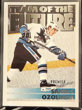 1994-95 Topps Premier Sandis Ozolinsh #239 San Jose Sharks