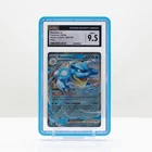 Pokemon Blastoise ex Holo #030/142 Stellar Crown 2024 - CGC 9.5 Mint+