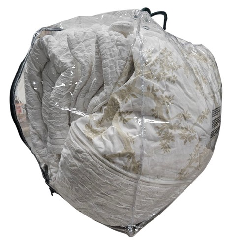 Beddy's Mallory Luxe Zipbase Reißverschluss Bettwäsche komplett weiß Komplettset alle Baumwolle - Bild 1 von 5